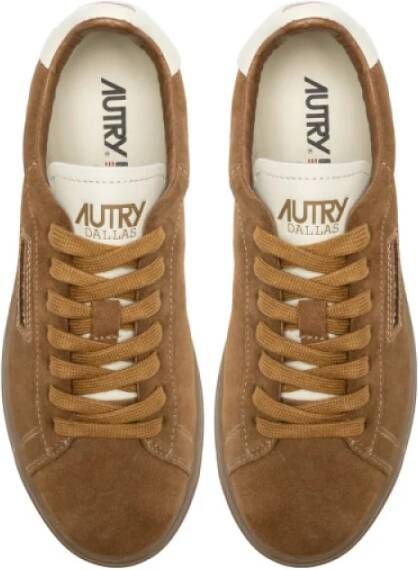 Autry Dallas Low Sneakers Brown Dames