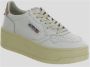 Autry Witte Veterschoenen met Rubberen Zool White Dames - Thumbnail 10