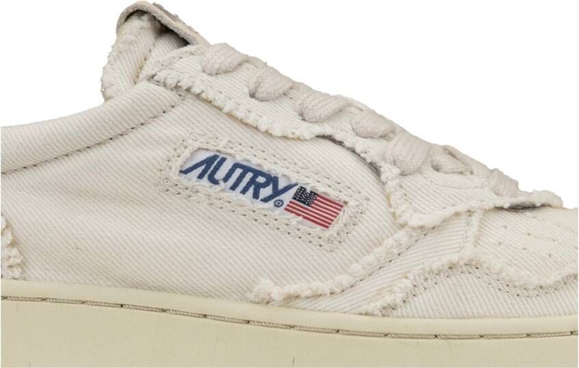 Autry Dames Veterschoenen Beige Dames