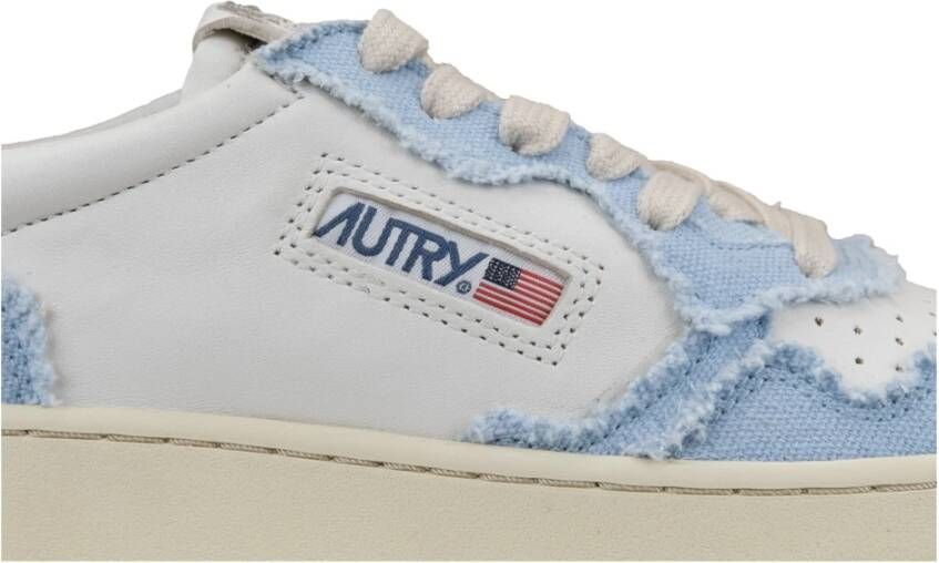 Autry Dames Veterschoenen Blue Dames