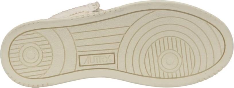 Autry Dames Veterschoenen White Dames