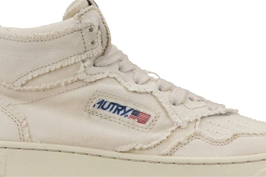 Autry Dames Veterschoenen White Dames