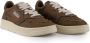 Autry Denim Medalist Low Damessneakers Brown Dames - Thumbnail 4