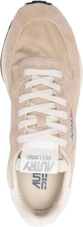 Autry Reelwind Low Sneakers Beige Dames