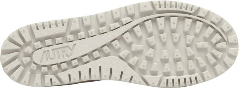 Autry Dragon Nabuk Leren Schoenen White Dames