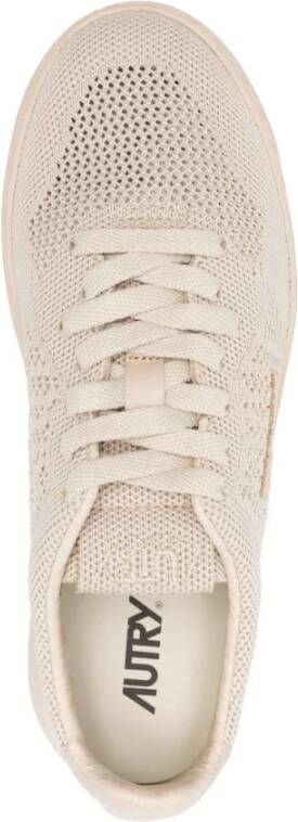 Autry Easeknit Sneakers Beige Dames