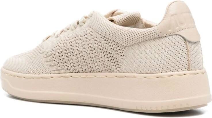 Autry Easeknit Sneakers Beige Dames