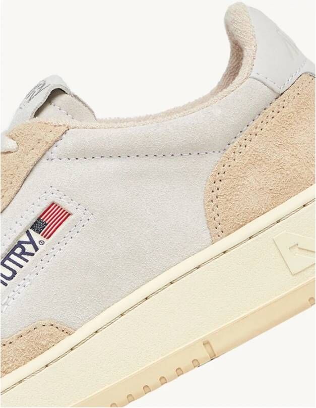 Autry Ecrù Medalist Schoen Beige Heren