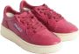 Autry Fuchsia Geitenleren Sneaker Pink Dames - Thumbnail 2