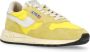 Autry Gele Leren Sneakers voor Vrouwen Yellow Dames - Thumbnail 3