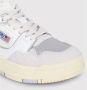 Autry Gestikte lage leren sneakers Gray Dames - Thumbnail 3