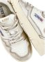 Autry Gouden leren sneakers met zilveren details Yellow Dames - Thumbnail 12