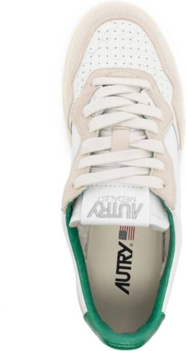 Autry Graffiti Medalist Lage Top Sneakers White Dames