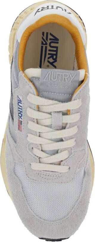 Autry Grijze Sneakers Reelwind Gray Dames