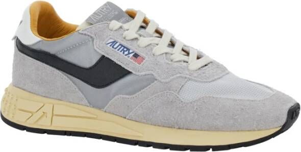 Autry Grijze Sneakers Reelwind Gray Heren