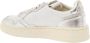 Autry Witte Leren Sneakers met Zilveren Details White - Thumbnail 32