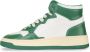 Autry Groene Bicolor Mid Sneakers Green Dames - Thumbnail 2