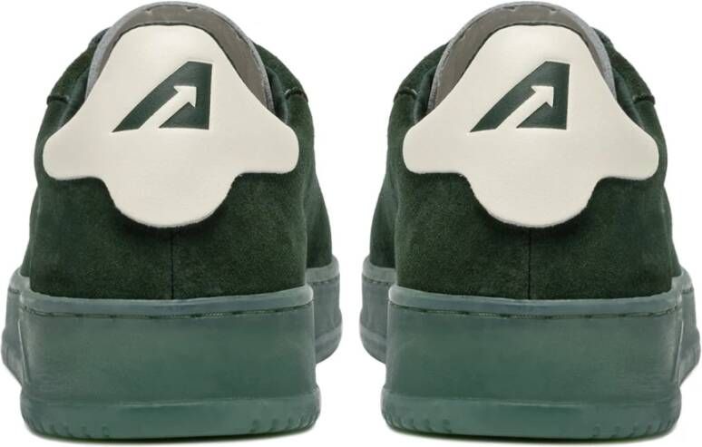 Autry Groene platte schoenen Dallas stijl Green Heren