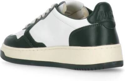 Autry Groene Sneakers met Contrasterende Details Green Dames