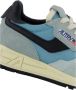 Autry Heldere Blauwe Platte Schoenen Multicolor Heren - Thumbnail 6