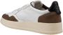 Autry Heren Wit Bruin Leren Sneakers White Heren - Thumbnail 2