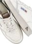 Autry Ivoor Leren Sneakers met Logodetails Beige Heren - Thumbnail 6