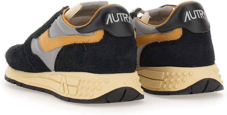 Autry Klassieke Lage Sneakers Black Heren