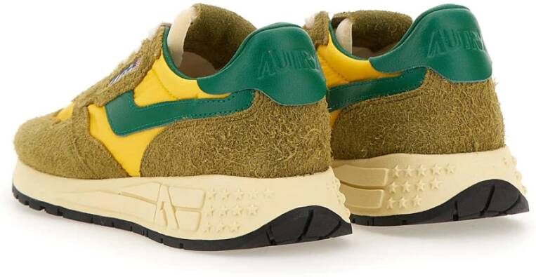 Autry Klassieke Lage Sneakers Green Dames