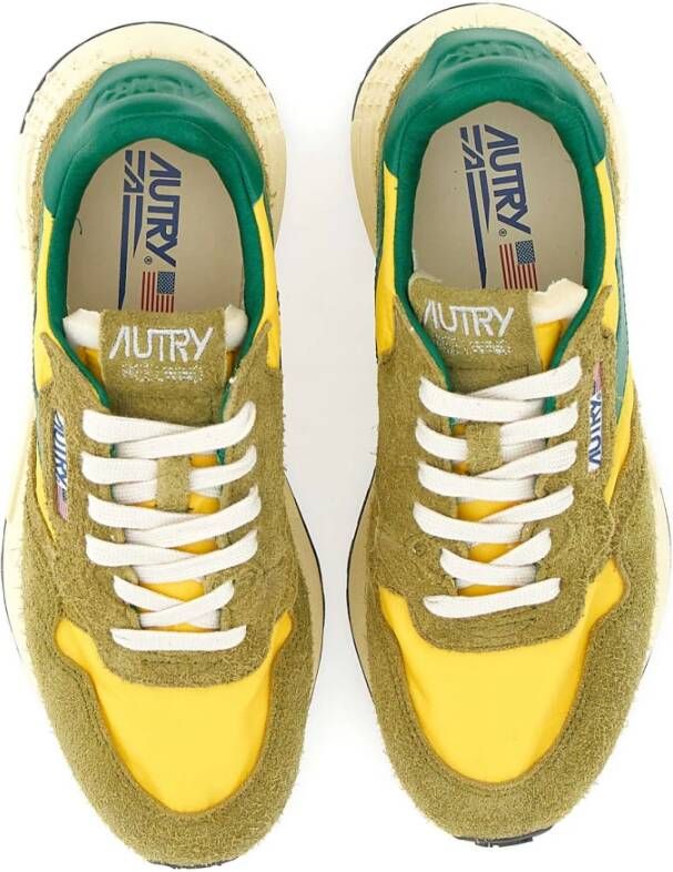 Autry Klassieke Lage Sneakers Green Dames