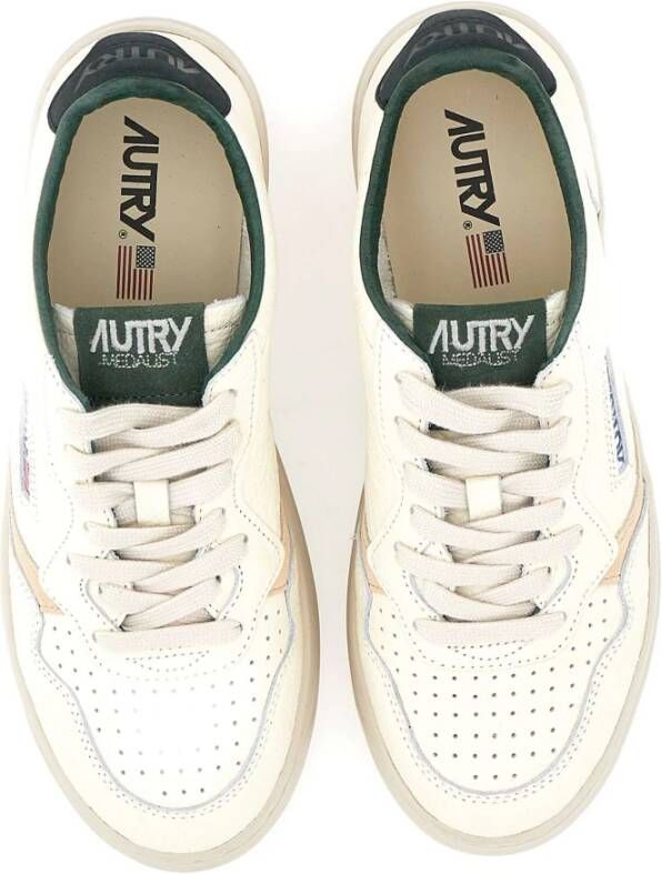 Autry Klassieke Lage Sneakers White Dames