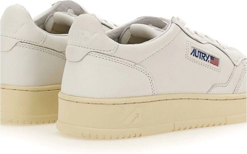 Autry Klassieke Lage Sneakers White Heren