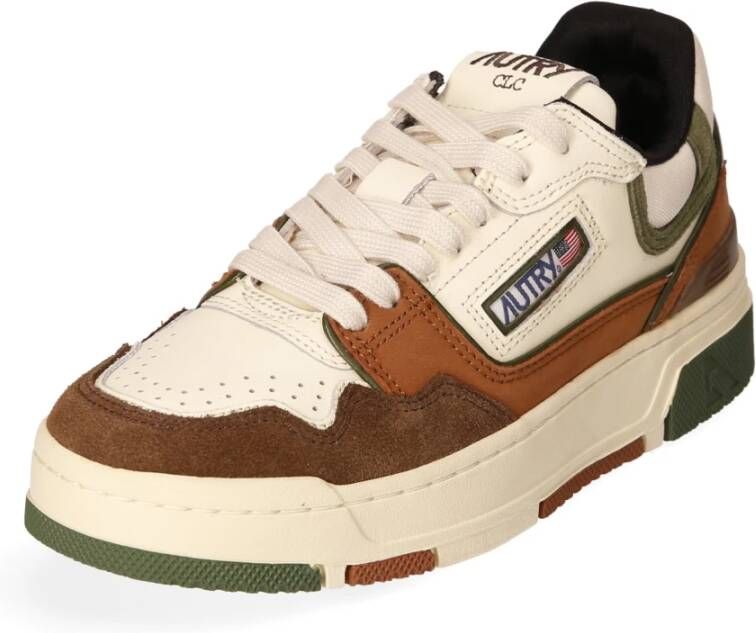 Autry Klassieke Lage Top Sneaker Multicolor Dames