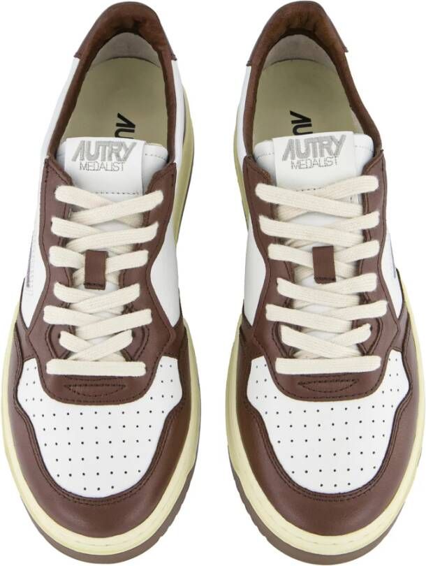 Autry Klassieke Sportieve Sneaker Brown Heren