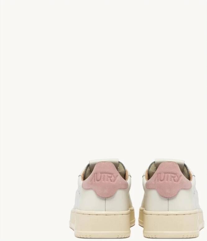 Autry Klassieke witte leren sneakers White Dames