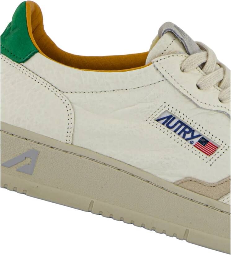 Autry Klassieke witte sneakers White Heren