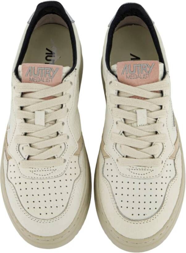 Autry Klassieke witte sneakers White Heren