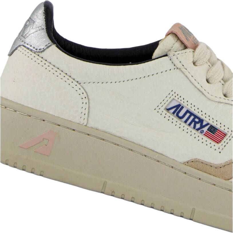 Autry Klassieke witte sneakers White Heren