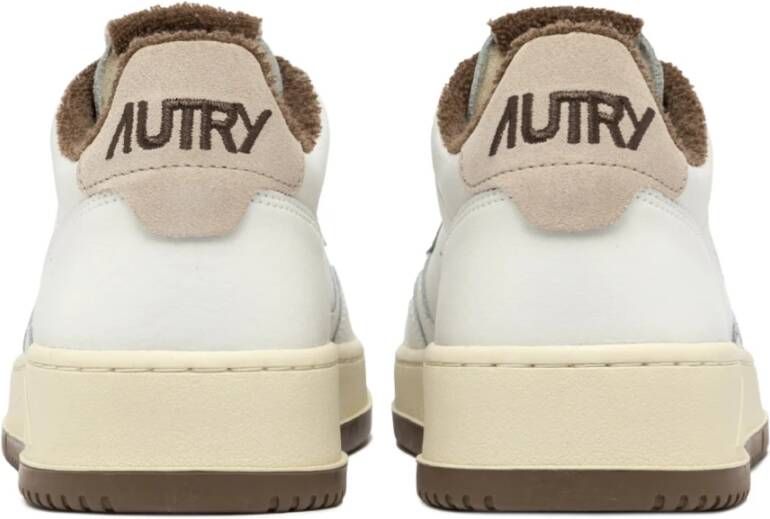 Autry Klassieke witte sneakers White Heren