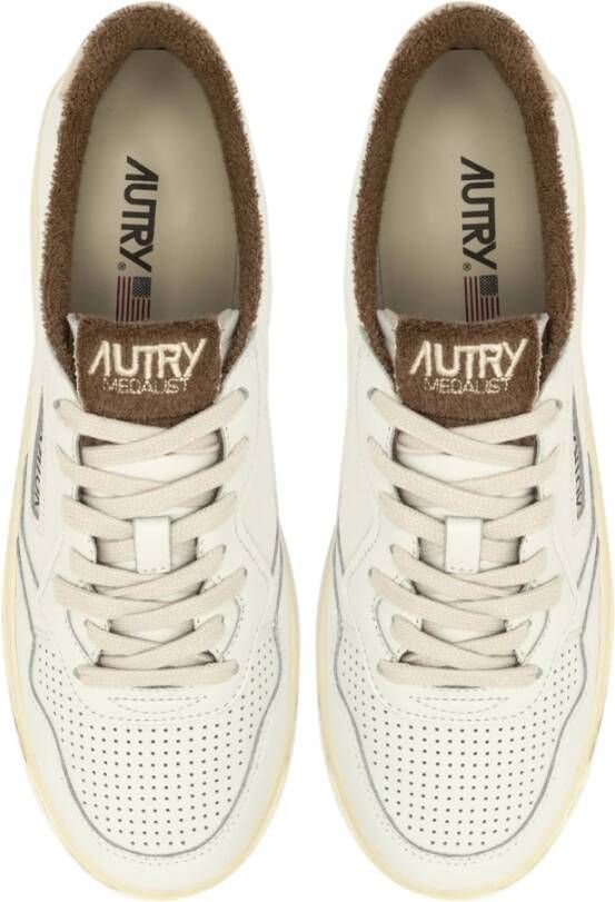 Autry Klassieke witte sneakers White Heren