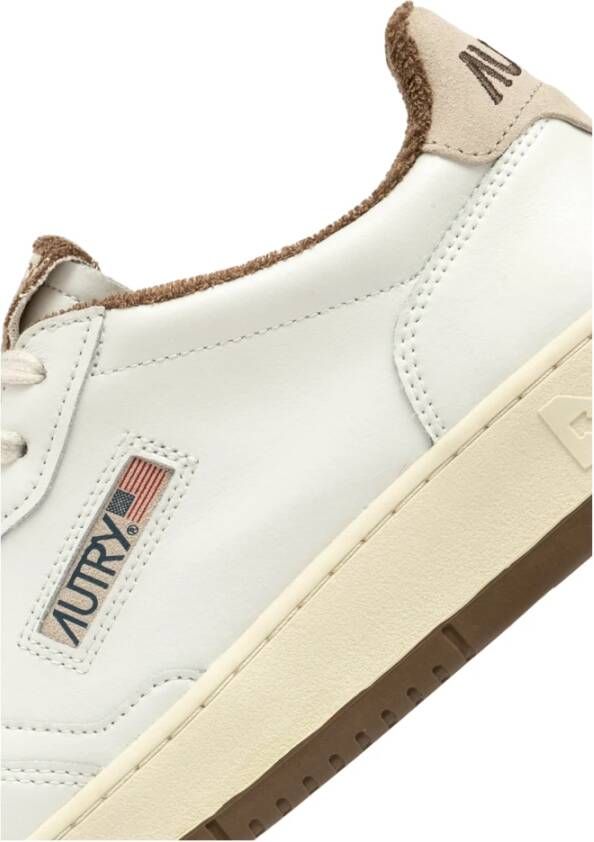 Autry Klassieke witte sneakers White Heren