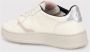 Autry Kleur Blok Leren Sneakers White Dames - Thumbnail 4