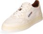 Autry Kleurrijke Leren Sneaker met Reflecterend Label White Heren - Thumbnail 2