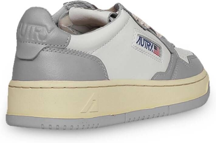 Autry Lage Bicolor Vapour Sneakers Gray Heren