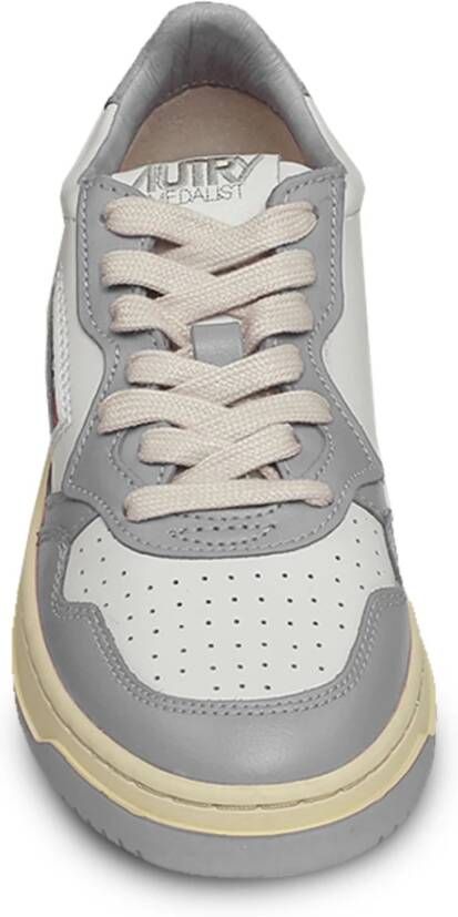 Autry Lage Bicolor Vapour Sneakers Gray Heren