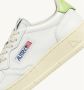 Autry Witte Sneakers met Groene Details White Dames - Thumbnail 17