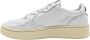 Autry Lage Dames Sneakers Leer Wit Zwart White Dames - Thumbnail 2