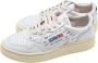 Autry Lage Dames Sneakers Leer Wit Zwart White Dames - Thumbnail 3