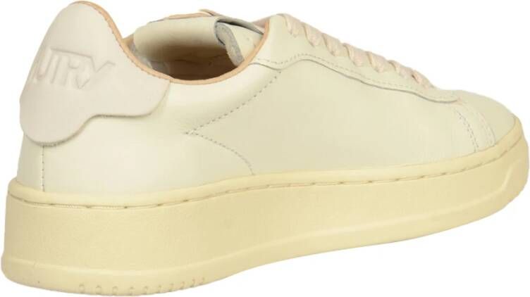 Autry Lage Damessneakers Dallas Stijl Beige Dames