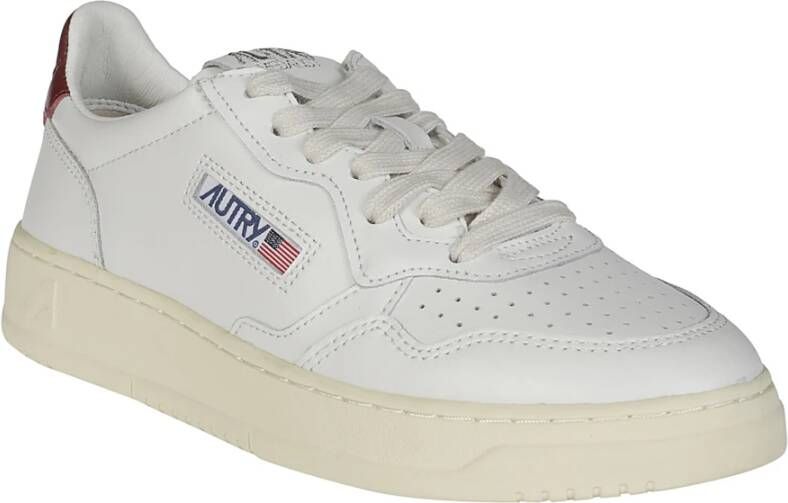 Autry Lage Leat Medalist Sneakers White Dames