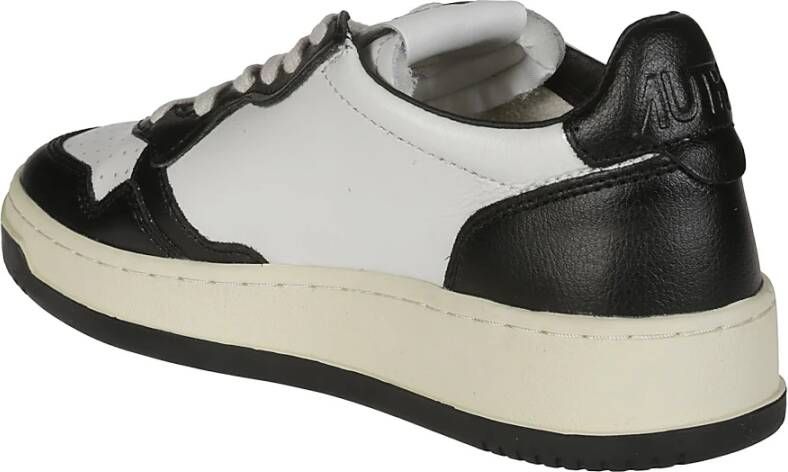 Autry Lage Leren Medalist Sneakers Black Dames